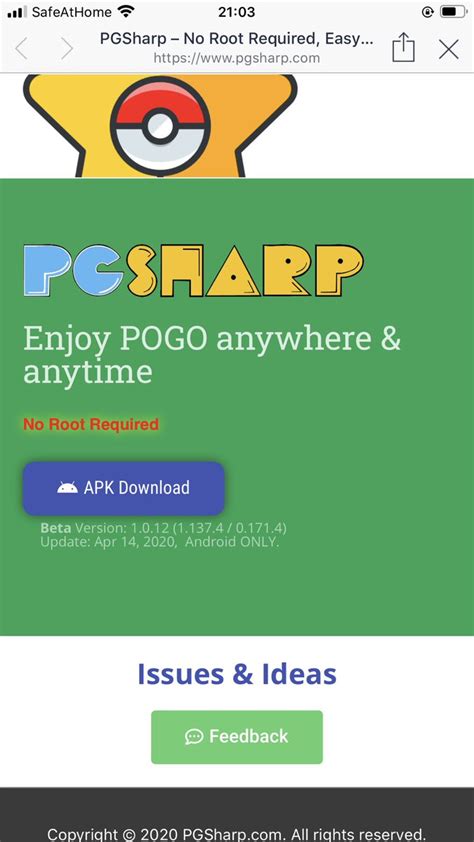 pokey sharp|Download PGSharp for Android .
